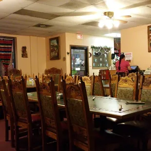 the dining room
