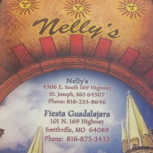 Nellys is Good family owned Mexican restaurant.