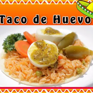 a plate of rice and vegetables