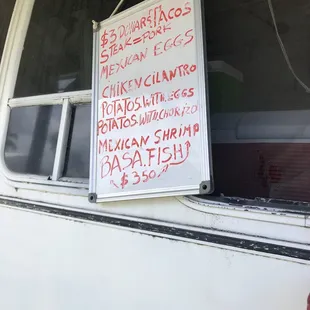 Specials of the day?