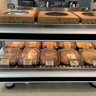 Grab and Go homemade meals and pizza.
