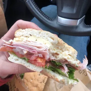 AmaAaazing Town of Nelson on gf foccacia!!
