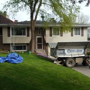 Complete roof replacement Nelson Contracting LLC