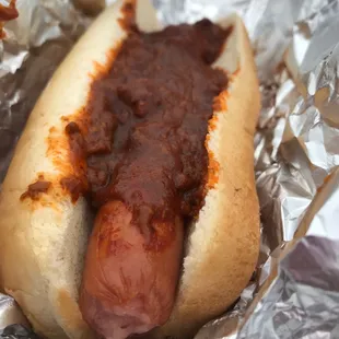 Chili dog