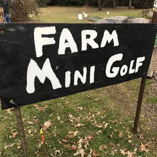 Mini golf