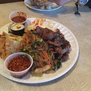 Korean sampler!!
