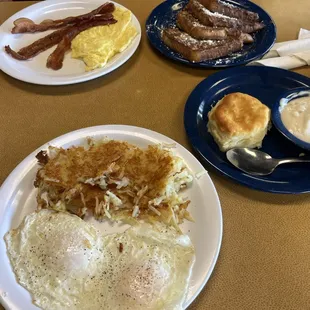 pancakes, food