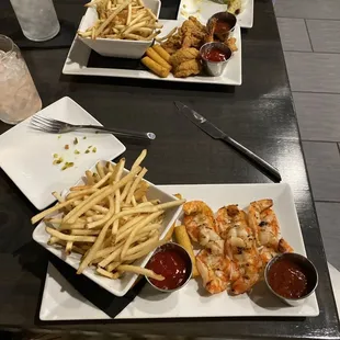 Shrimp!  grilled or fried so great!