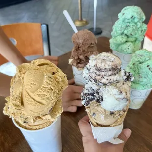 SO many delicious flavors to choose from