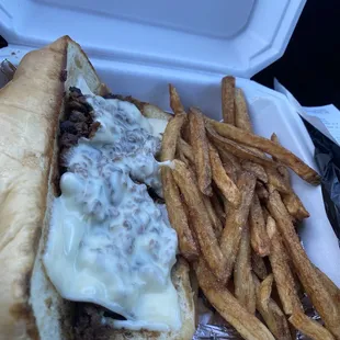 Ict Cheese Steak Sandwich
