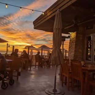 Patio dining