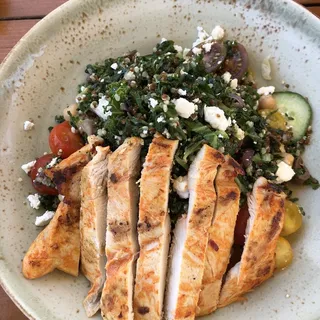 Mediterranean Quinoa & Kale Salad