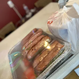 $45 for 20 pieces grilled pork rolls