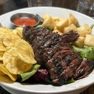 Steak salad