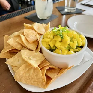 Guacamole con mango