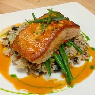 Seared Faroe Island Salmon