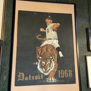 Best Detroit bar for sports paraphernalia since the late, great Lindell AC