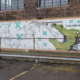 Tailgate parking in back