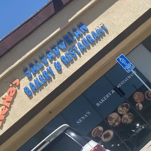 a car parked outside