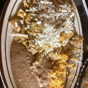 Huevos con Chilaquiles