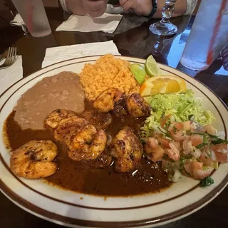 camarones zarandeados