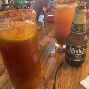 Micheladas (I chose Modelo)