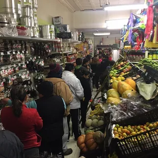 It was absolutely packed on a Friday night before a holiday weekend.