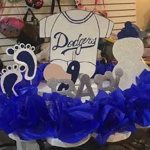 Dodgers center piece