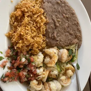 Camarones mojo ajo