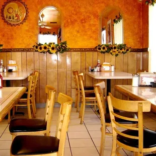 sushi and sashimi, interior