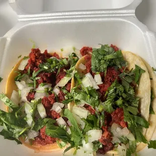 Chorizo tacos