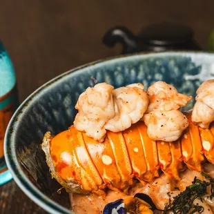 Lobsters mentaiko