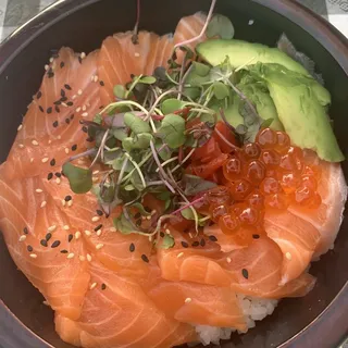 Salmon Avocado Bowl Bento