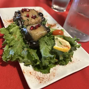 Georgian Eggplant Roulettes
