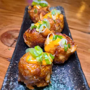 Crispy fried shumai