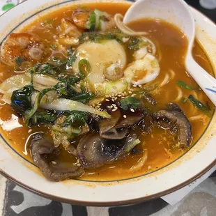 Spicy Shrimp Ramen