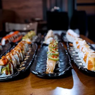 sushi and sashimi, sashimi, food, sushi