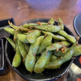 2. Garlic Edamame