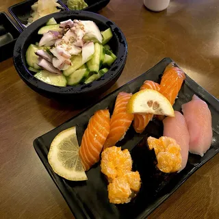 40. Cucumber Salad with Octopus