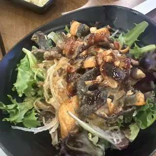 41. Salmon Skin Salad