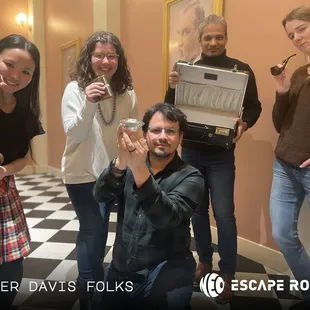 Group photo after successfully completing "Capitol Treasure".