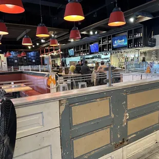 Empty restaurant