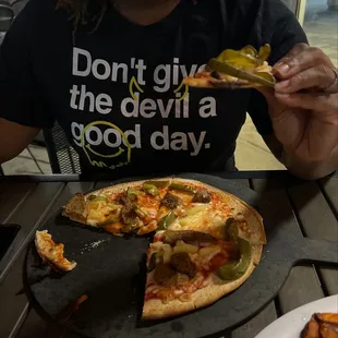 10&quot; 4 Topper Pizza gluten free and vegan cheese