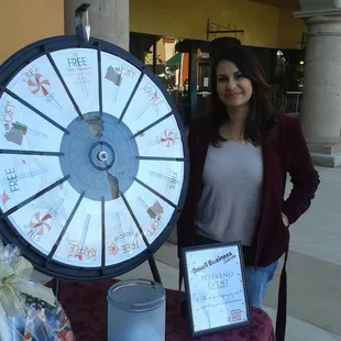 Jen is hosting Small Business Saturday event with a spin wheel full of prizes!  Come and see, while prizes last.