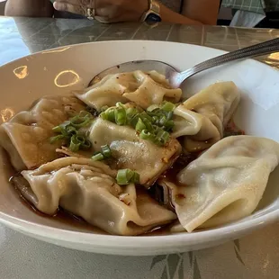 Spicy Chile Shrimp Pork Wontons