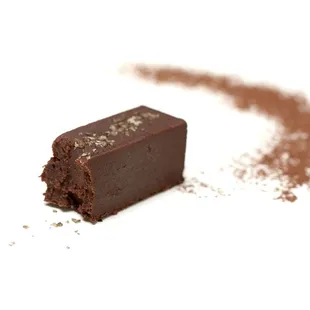 Hearts of Chocolate Truffles - Almond Butter topped with Applewood Smoked Sea Salt