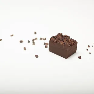 Hearts of Chocolate Truffles -  Crushed Cacao Nib