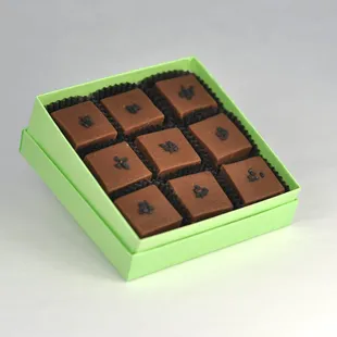 Milk Chocolate Salted Caramel  truffles.