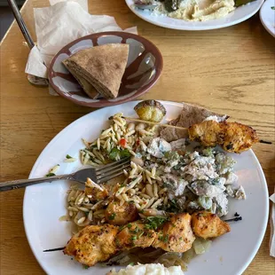 Chicken Kabob, Chicken Salad