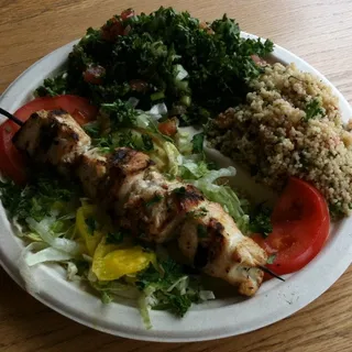 Small Kabob Plate